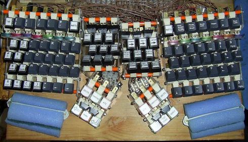A cool homemade keyboard (fragment)
