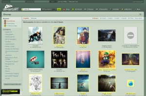 Highlighting new images